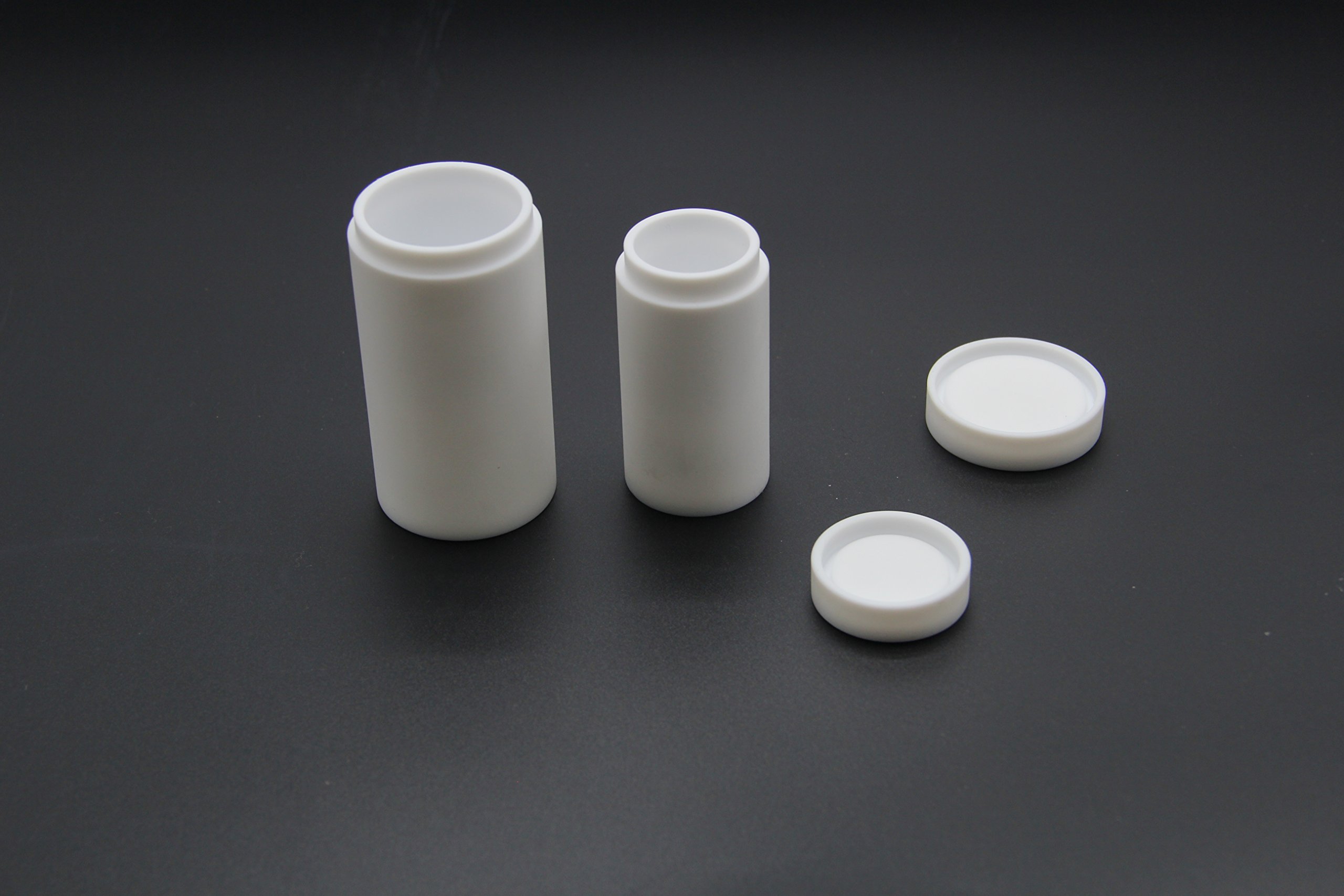 CGOLDENWALL Contenedor de cámara de tanque con forro PTFE F4 personalizable para reactor de autoclave de síntesis hidrotermal (100 ml, 2 unidades)