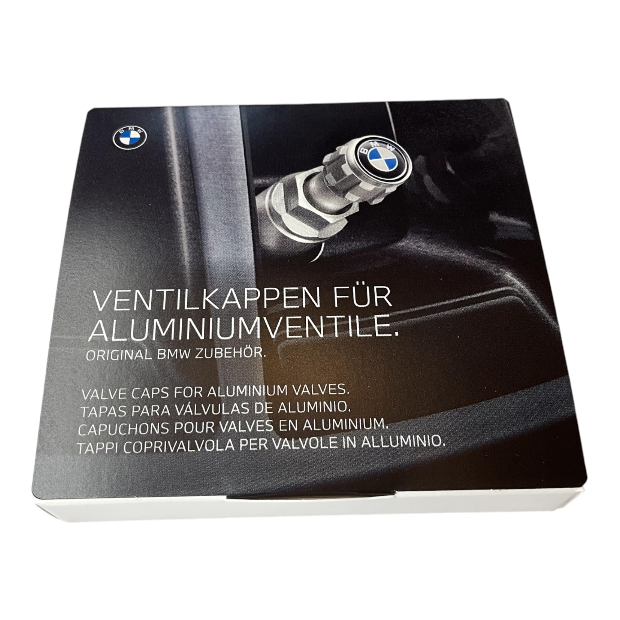 4 Tappi Valvola Ruota In Rame Per BMW - Originali Accessori Auto, Anticorrosione Con Anello In Gomma