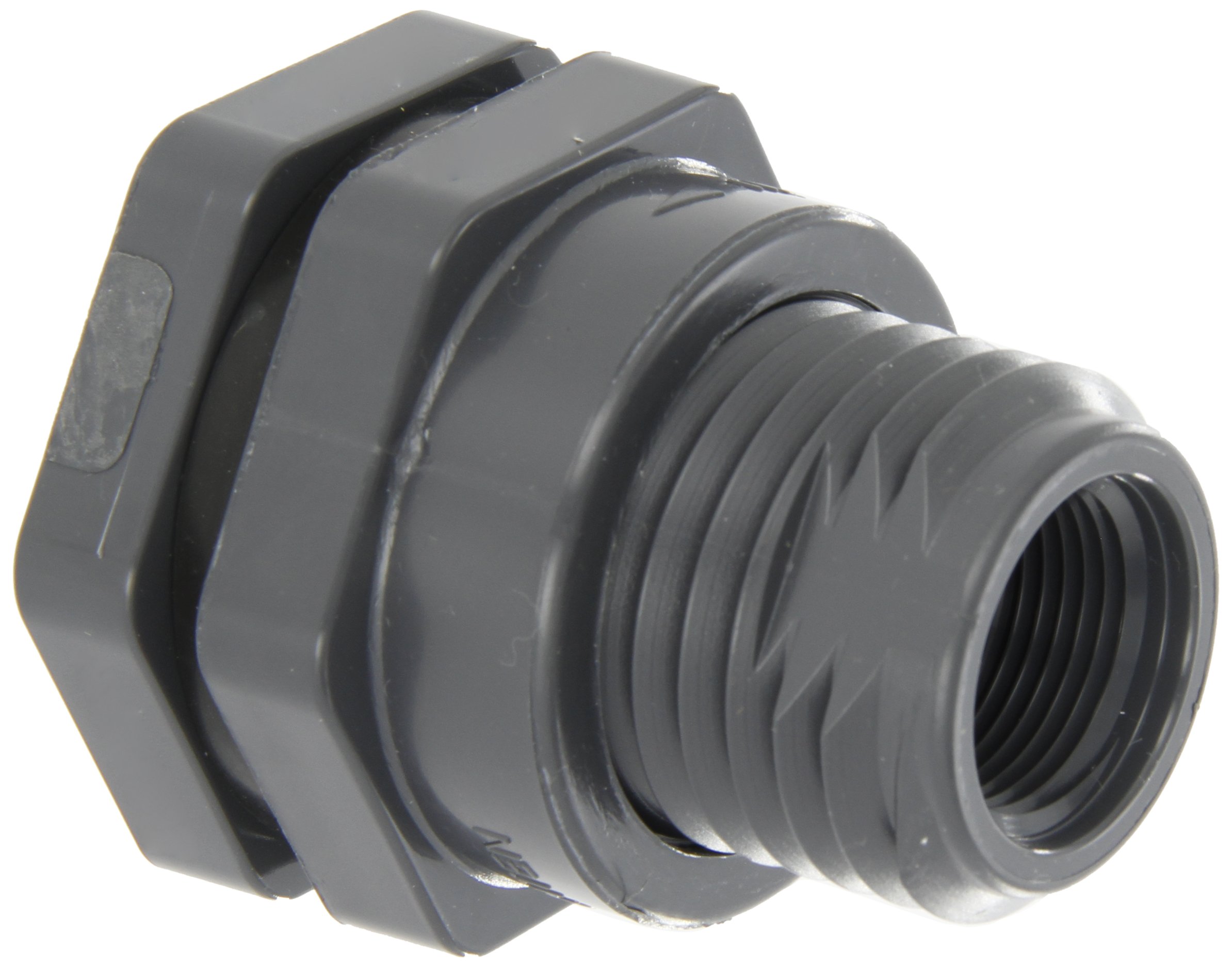 Passe-paroi Hayward BFAS1007CFS en PVC contre les fuites de cuve avec joints FPM étanches