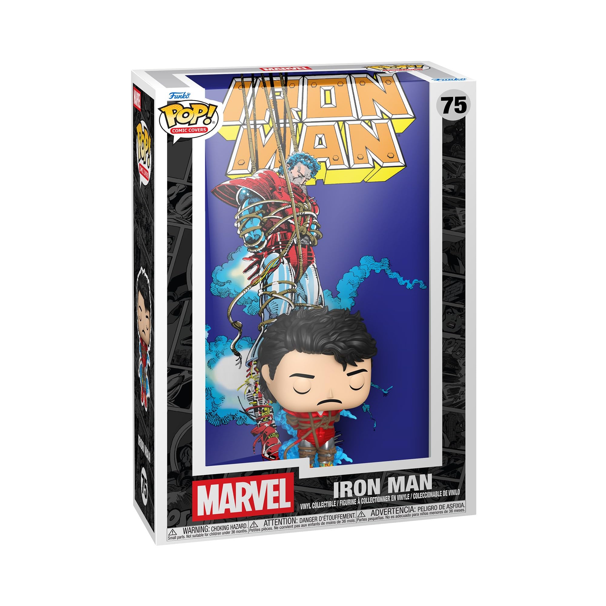 Amazon.co.jp: Funko Pop! Comic Cover アイアンマン #232 86373 : ホビー
