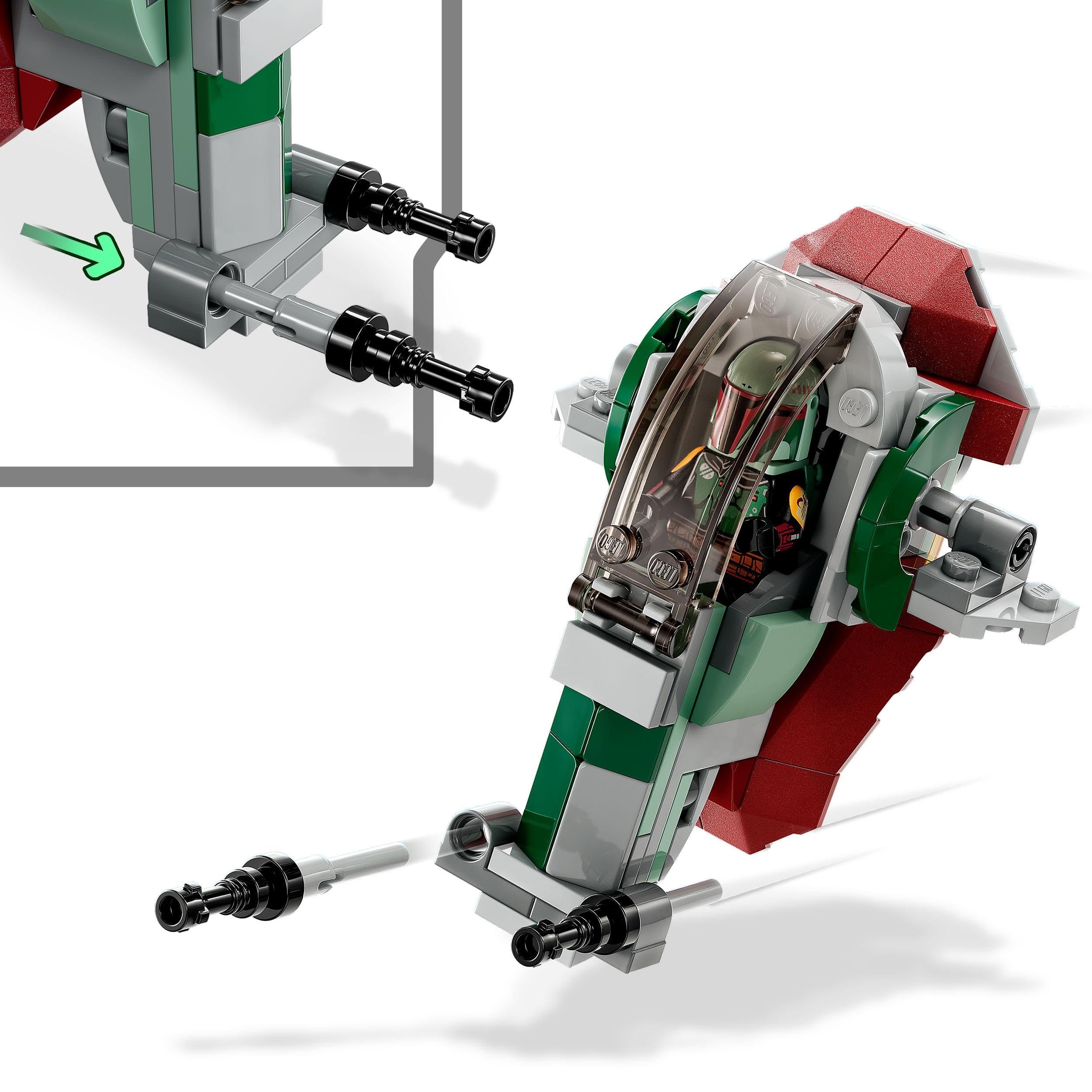 Amazon.com: LEGO 75344 Star Wars Boba Fett Spaceship (TM