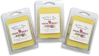 Walter & Rosie Candle Co. - Main Street Bakery Wax Melt - 3 Pack - Inspired by Disney Scents - Smell Like Disney Resorts - The Happiest Scents on Earth - Paraffin & Soy Blended - Up to 18 Hrs
