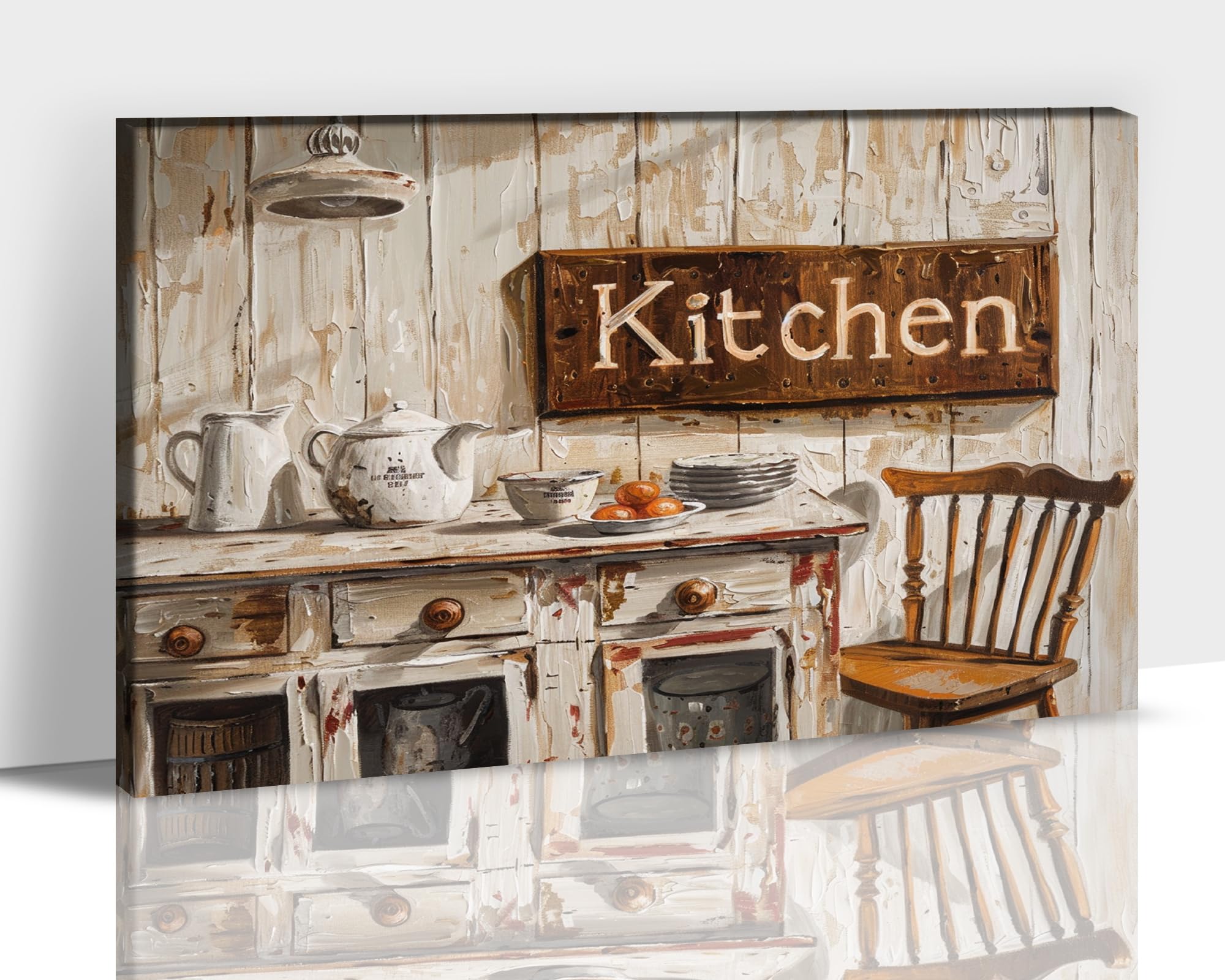 Vintage Modern Rustic Kitchen