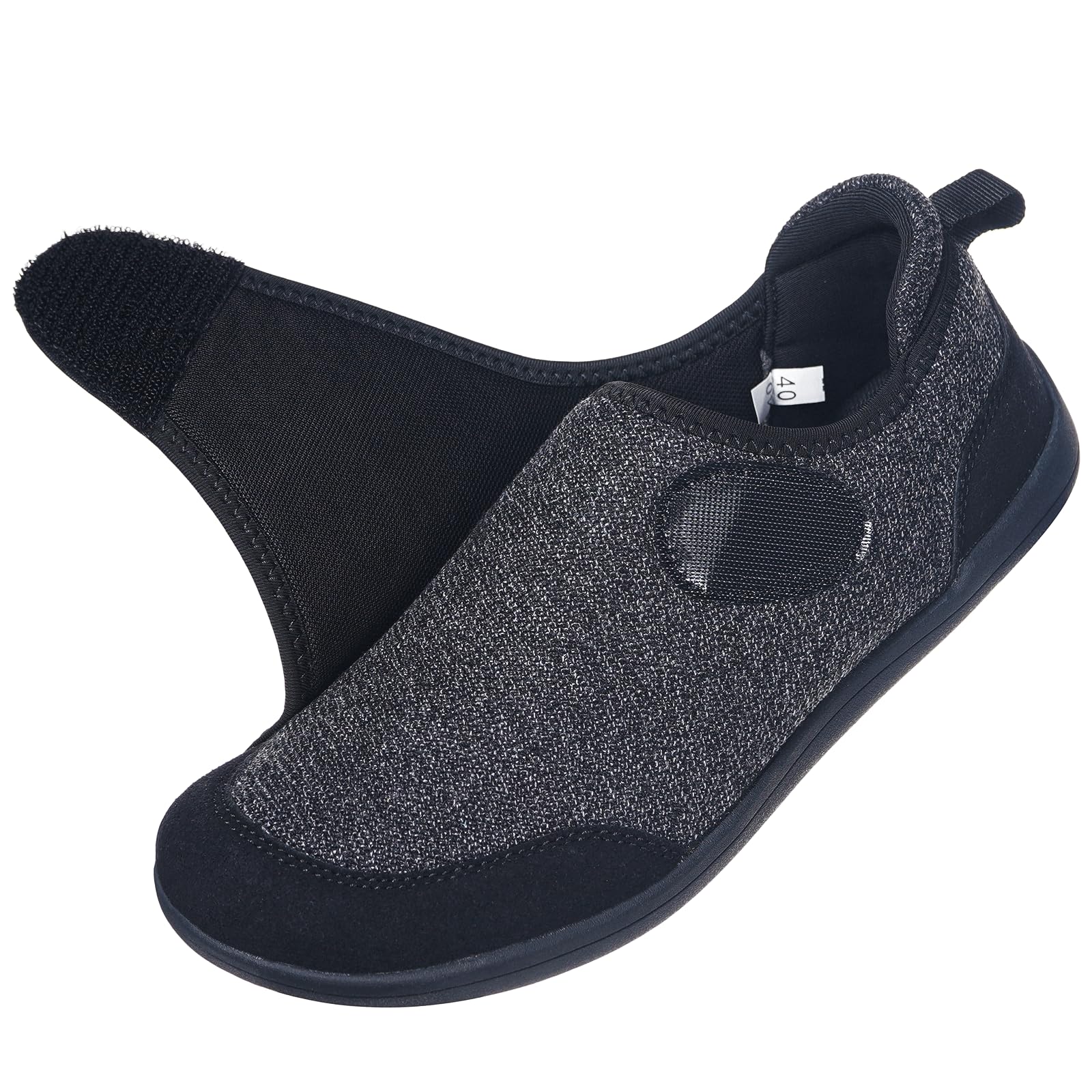 Zapatillas de Estar por Casa Mujer Hombre Ligero Cómodos Respirable Antideslizante Ajustable Pantuflas Zapatillas para Caminar Interior Exterior