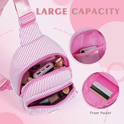 Miniatura 6 de YOOLIFE Bolso bandolera con inicial para niñas, regalos para mujeres y niñas, riñonera con inicial, monederos de regalo para niñas, regalos de