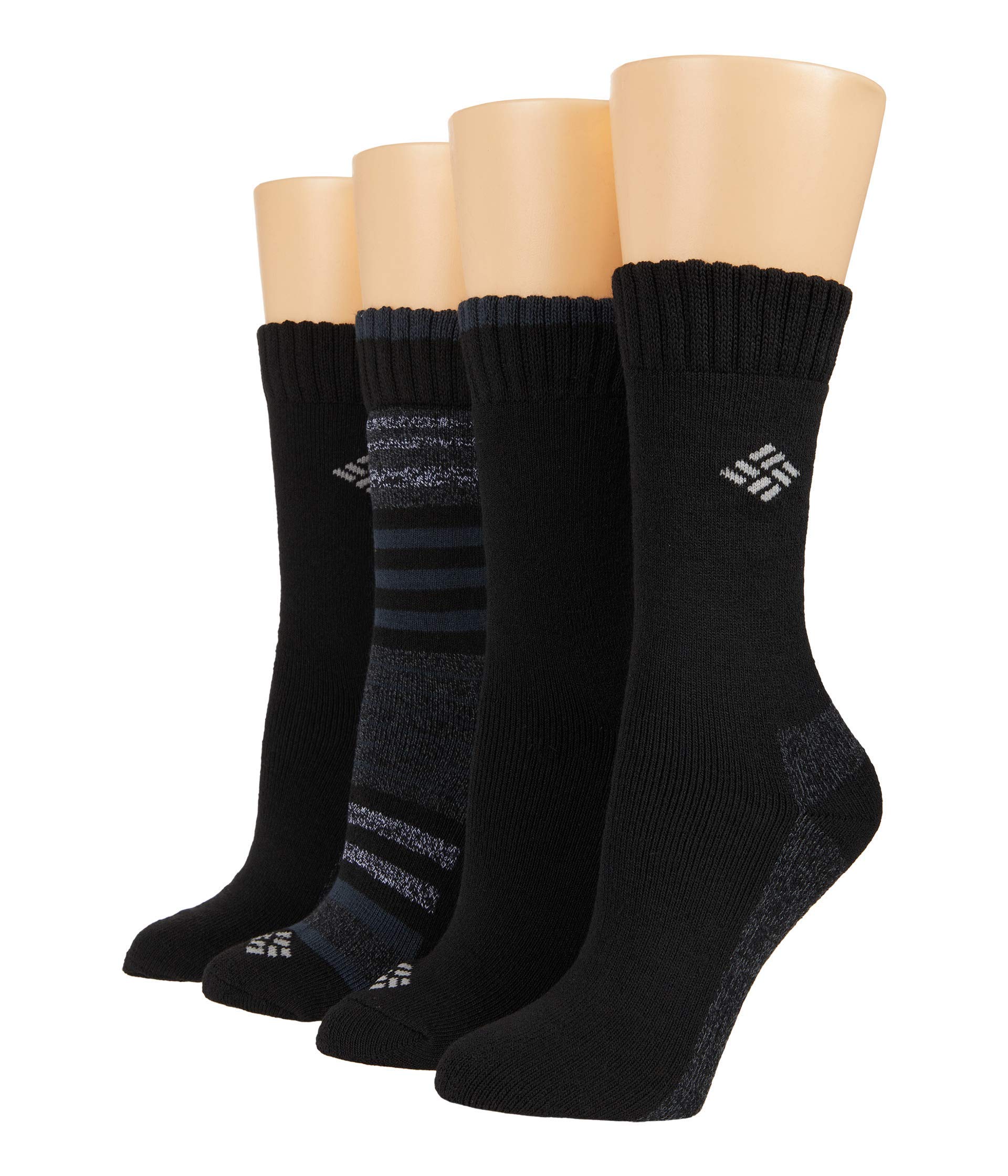 Women's Moisture Control Crew Socks (4-Pack)