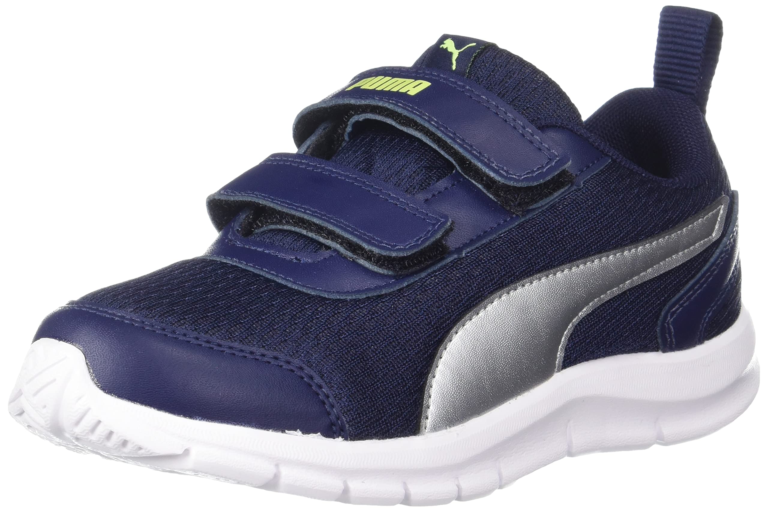 Puma Unisex-Child Racer PS Peacoat-Silver-Sharp Green Sneaker - 13 UK (37460104) (B0987W8242) Amazon Price History, Amazon Price Tracker