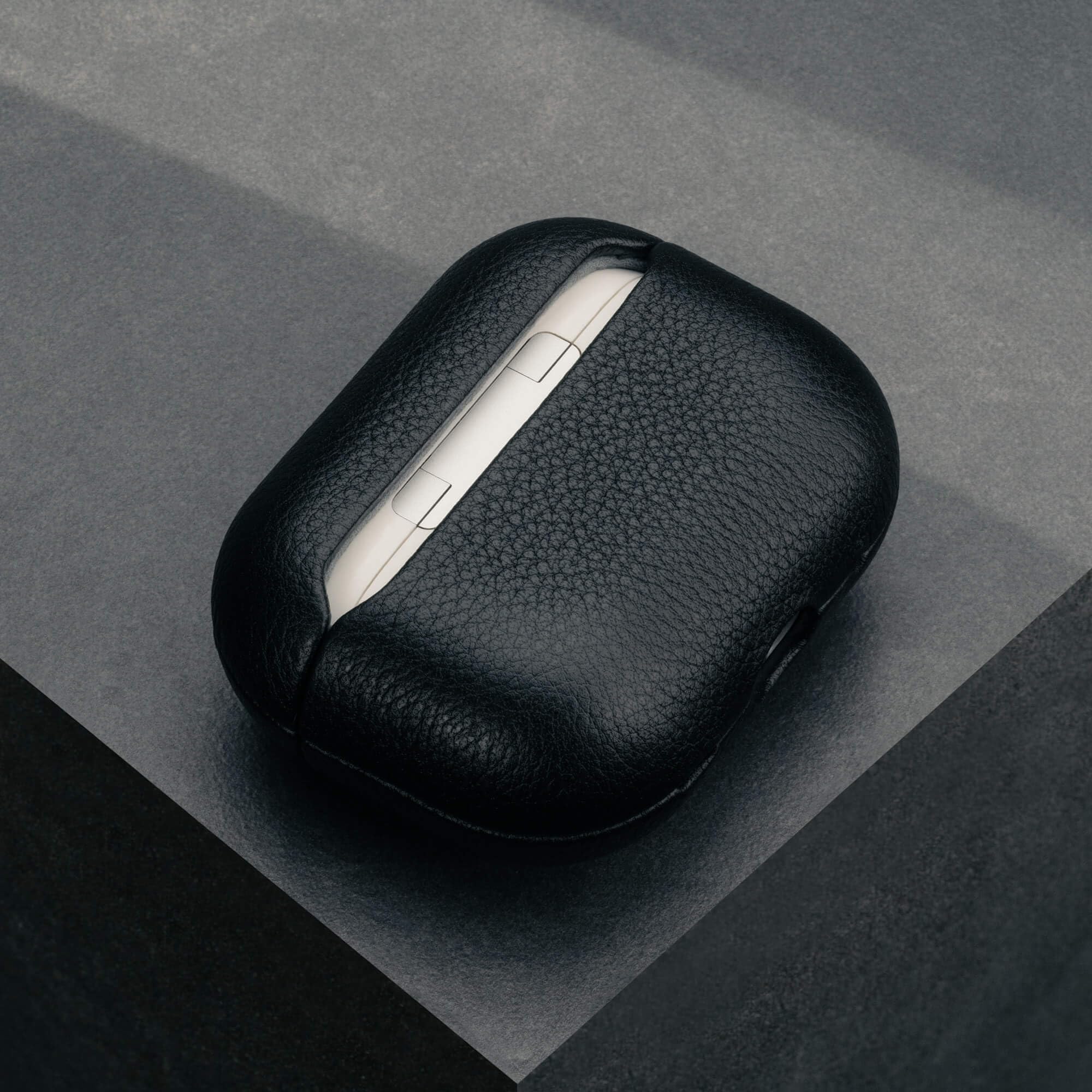 Accezz Echt Leren Case voor de Apple AirPods Pro 3 - Taupe
