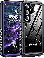 Vista 17 de Funda para Samsung Galaxy S24, impermeable IP68 con [protector de pantalla/cámara incorporado] [resistente a golpes militares de 14 pies] funda