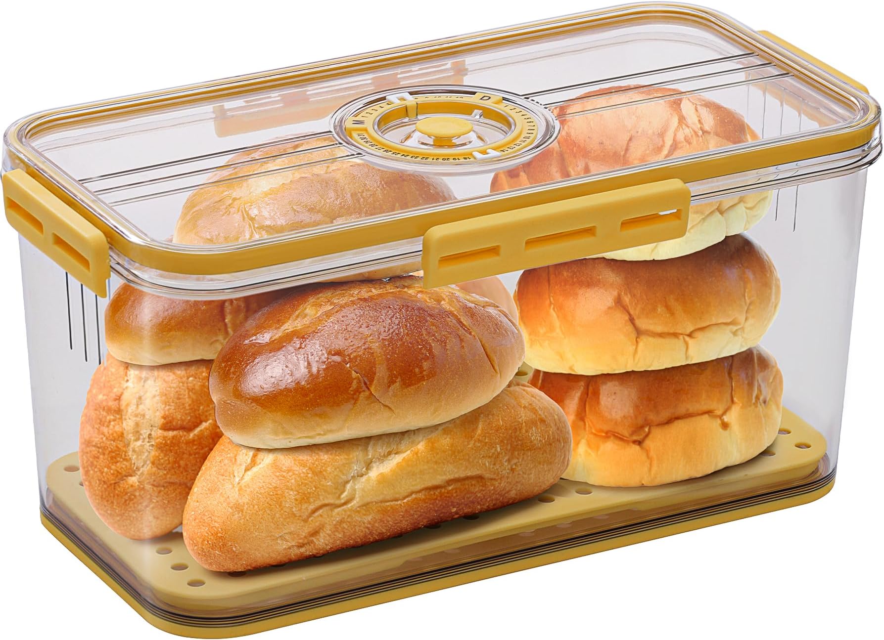 Bread Box Bread Storage for Homemade Bread, Airtight Bread