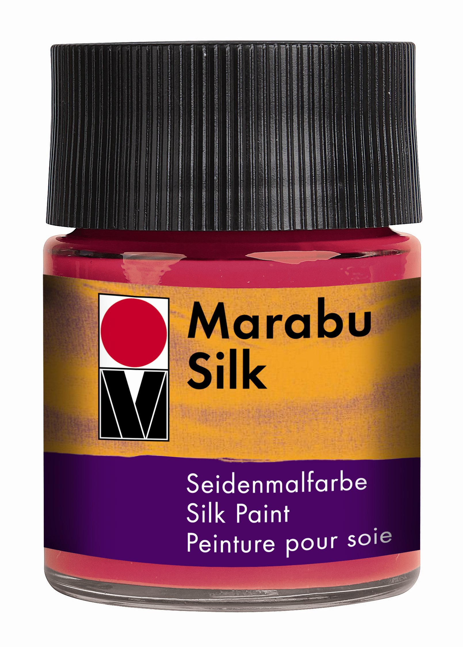 Marabu Silk Paint 50ml - 032 Carmine Red