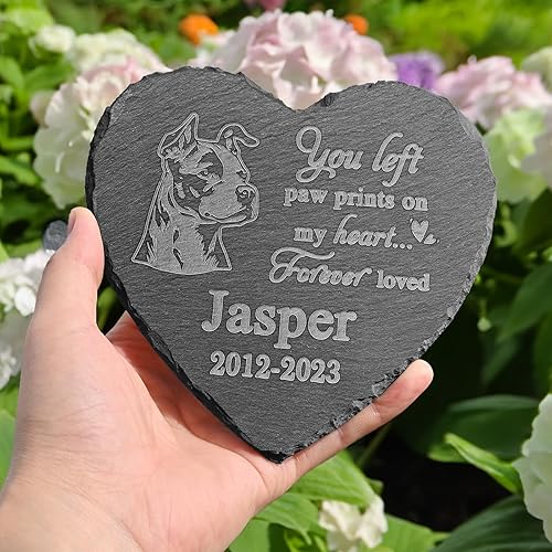 Vista 10 de Piedra conmemorativa de Golden Retriever, estatua de Golden Retriever, placa conmemorativa de Golden Retriever, regalos conmemorativos de Golden