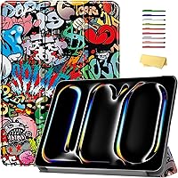 Vista 27 de Funda para tablet Yaxa Kindle Fire Max 11 de 13ª generación (versión 2023) de 11 pulgadas con soporte [encendido y apagado automático] Funda