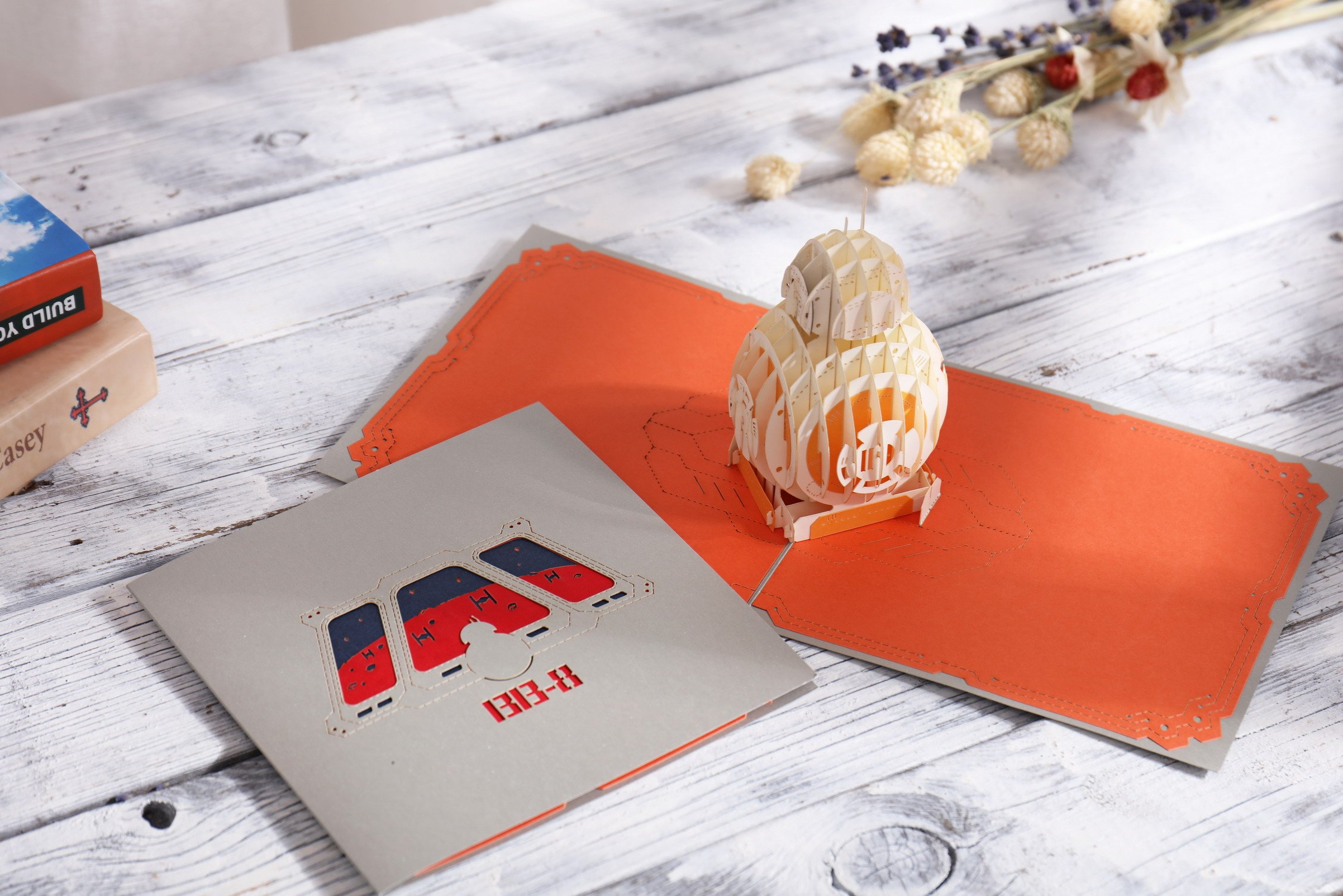 Kartki urodzinowe Pop Up – urocza kartka rocznicowa 3D, kartka na Święto Dziękczynienia, kartka dla żony, kartka dla mamy kartka z podziękowaniami od AiT paper art