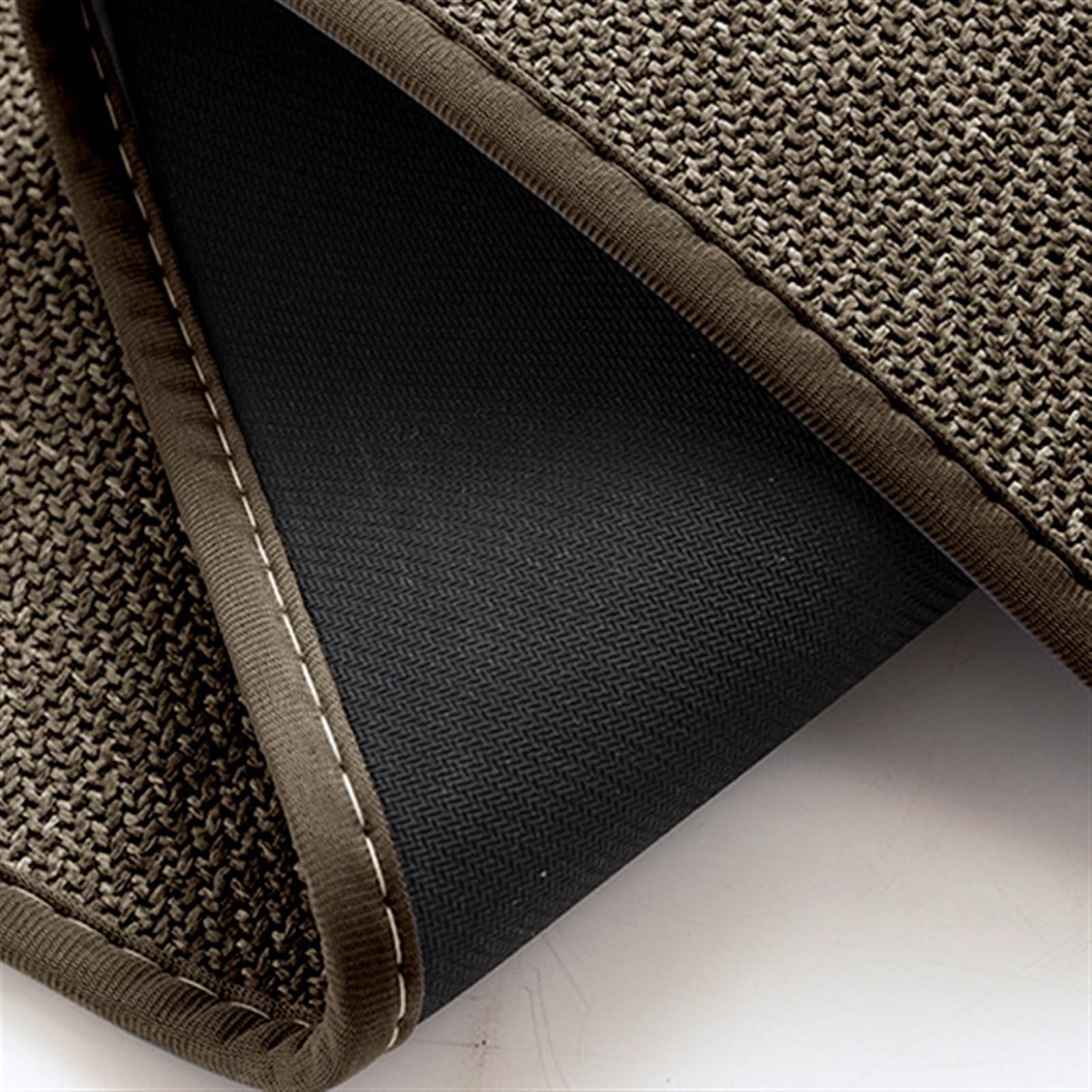 GIBZ Alfombra Silla Gaming Tejido de Lino Sintético Alfombrilla Protectora Suelo Oficina Sólido Sencillo para Suelos de Madera Sillas con Ruedas Gris Oscuro 100x120cm