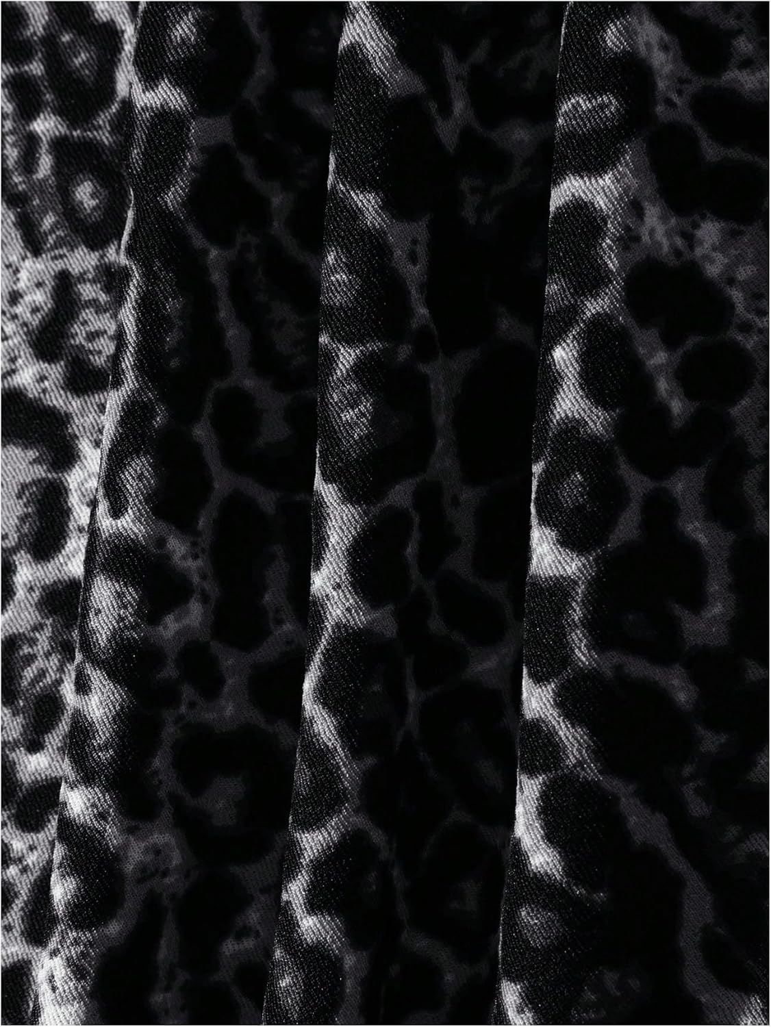 Floerns Women's Leopard Print Sleeveless Tube Top Club Dress Split Bodycon Mini Dress - Image 7