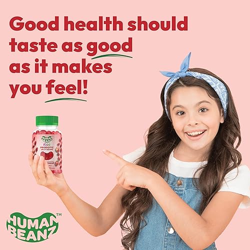 Miniatura 6 de Gomitas probióticas de gomitas para niños, suplementos probióticos para la salud digestiva, suplementos nutricionales vegetarianos, 120 gomitas de