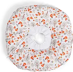 Colar Elizabetano Ajustável YOLOPET – Confortável e Flexível, Proteção Pós-Cirúrgica para Pets – Estampas Variadas e Tamanhos P, M e G (Floresta Encantada, G (39 cm))