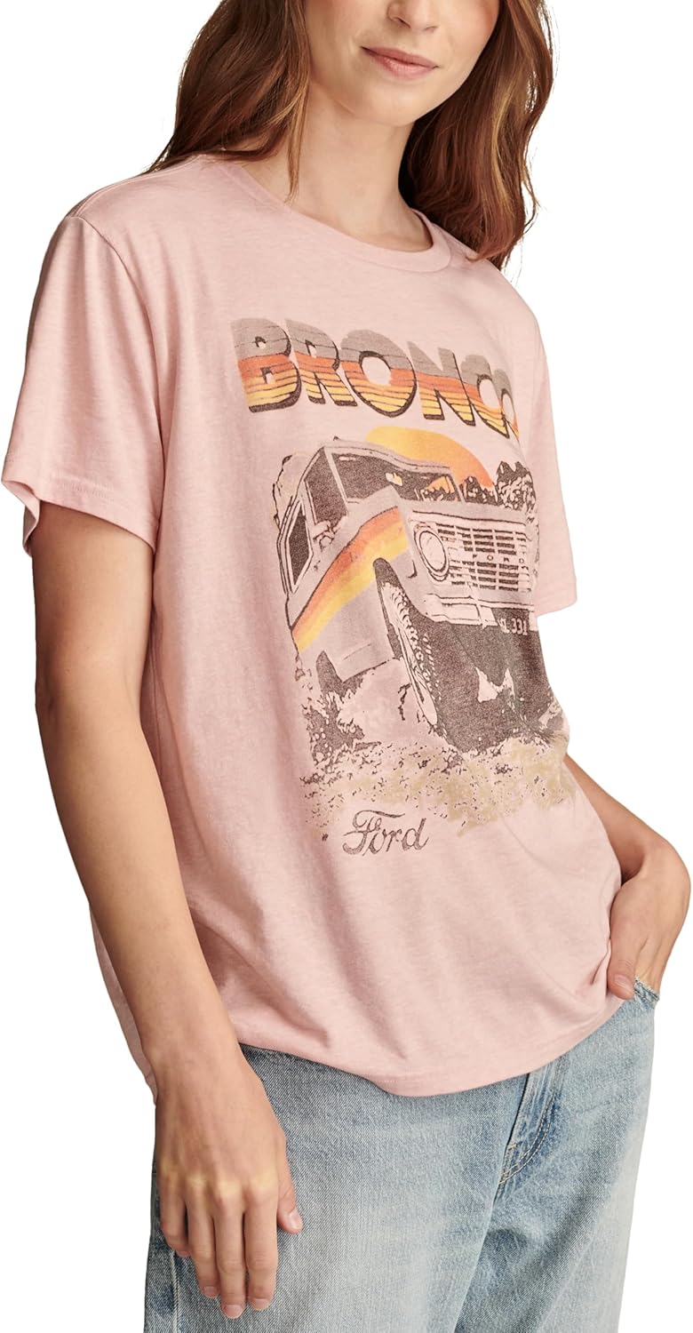 Lucky Brand Womens Lucky Brand Boyfriend Tee - Image 4