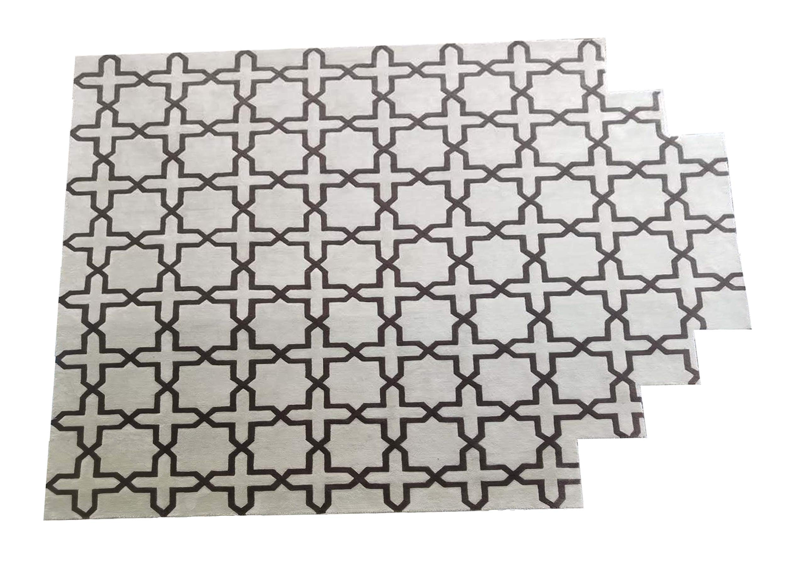 VIAI Wool Area Rug Handmade Rugs Without Any Harmful Smell Kids Area Rugs Sunflower Area Rugs