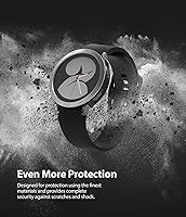 Vista 14 de Ringke [Air Sports + Bezel Styling] Compatible with Samsung Galaxy Watch 4 40mm, Flexible Shockproof TPU Case with Adhesive Aluminum Frame Ring