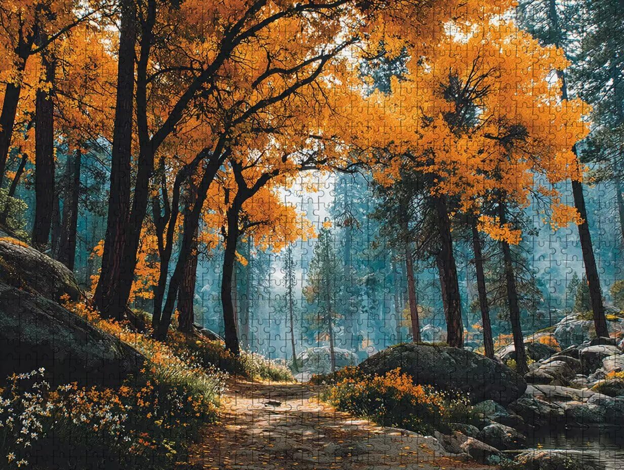 Puzzle 3000 elementów dla dorosłych, krajobraz, drewniane puzzle, 122 x 81 cm, części ściśle do siebie pasują, dla mężczyzn, kobiet, starszych seniorów, dekompresji, letnia dekoracja ścienna, prezenty