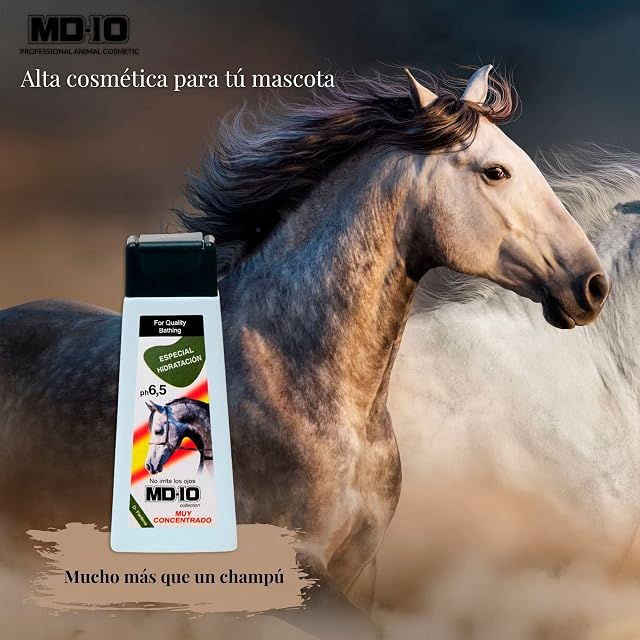 Foto 4 de 7 de Champú Hidratante para Caballos - Hidratación Pelo Seco y Quebradizo - Piel Seca y Escamosa