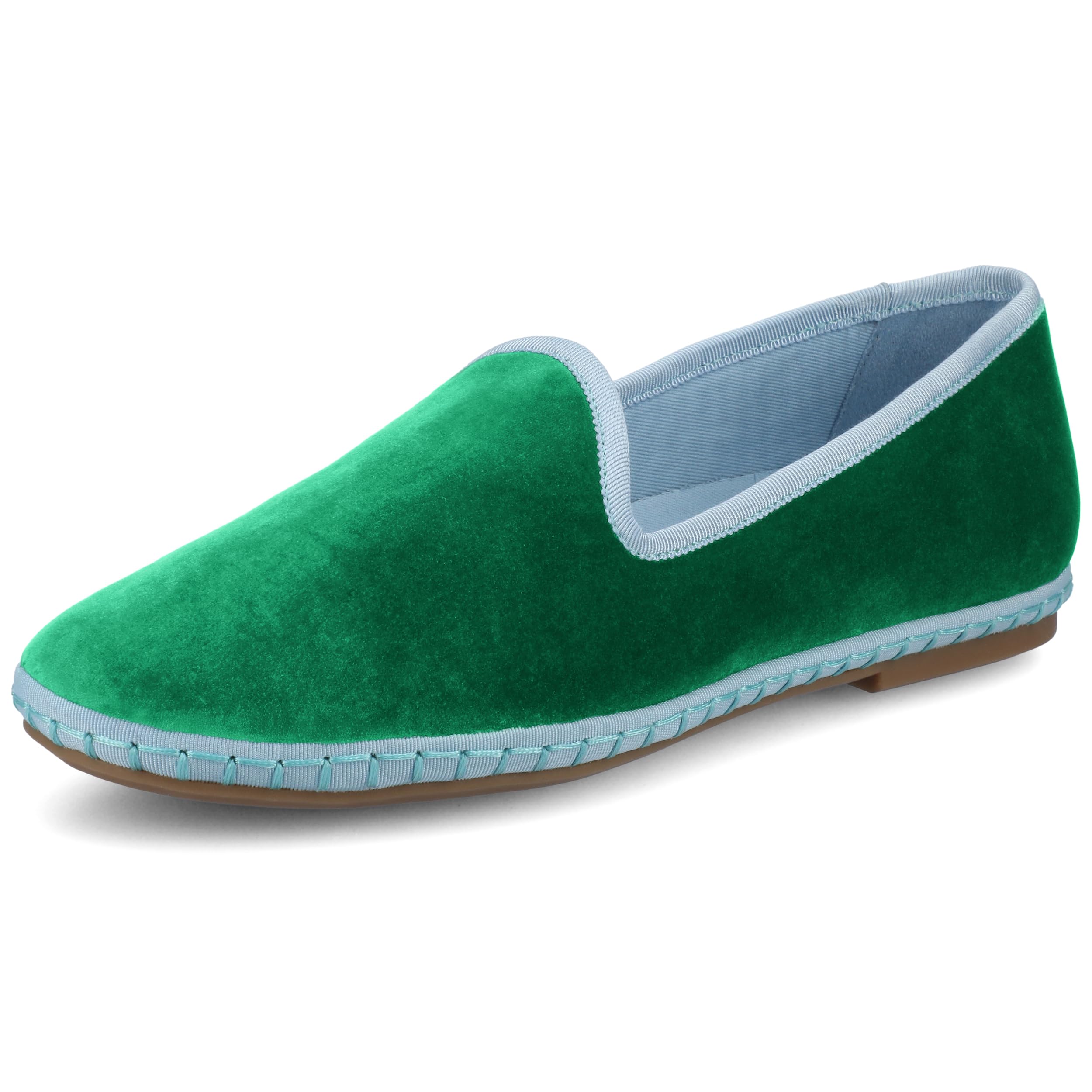 Birdies Heron Women’s Slip-On Flats, Cushioned Loafer, Ballet-Flat Comfort, Almond Toe Shoe