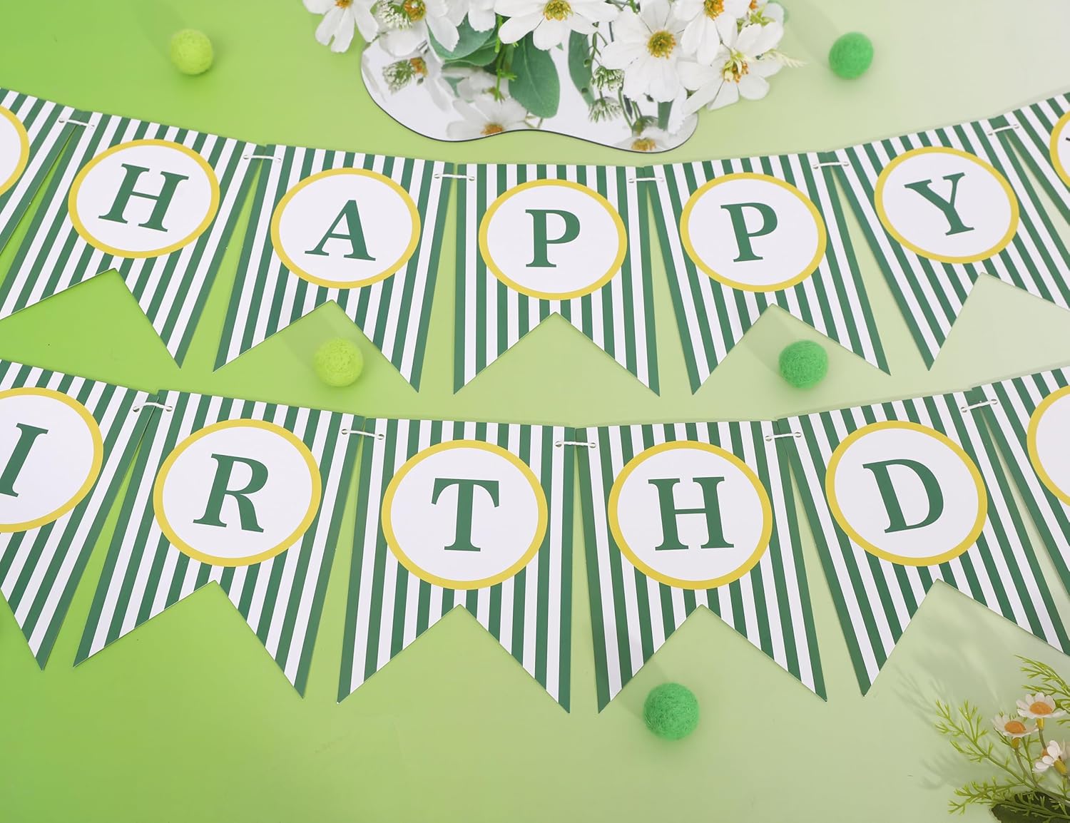 Golf Happy Birthday Banner - Golf 1st/First Year Party Decoration,Hole In One Party Banner,Hole In One First Year Banner (banner-3) - Image 6