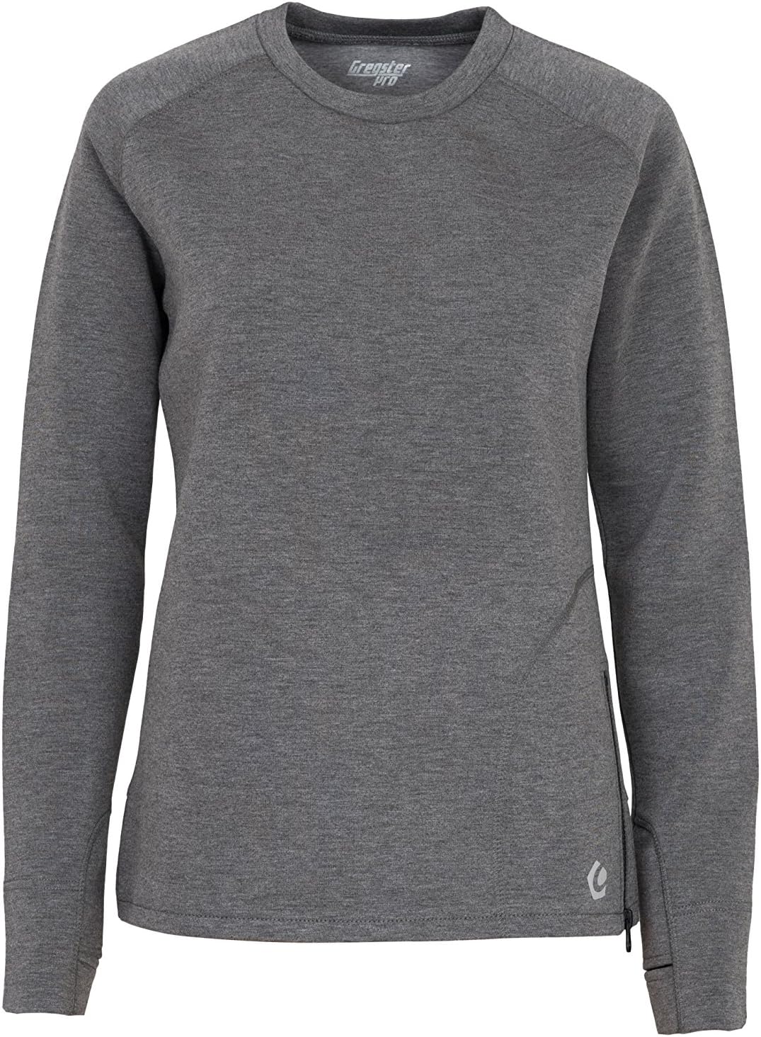 Pro Round Neck Sports Sweatshirt – Long Sleeve Outdoor Shirt – Perfect for Cycling, Running, Hiking