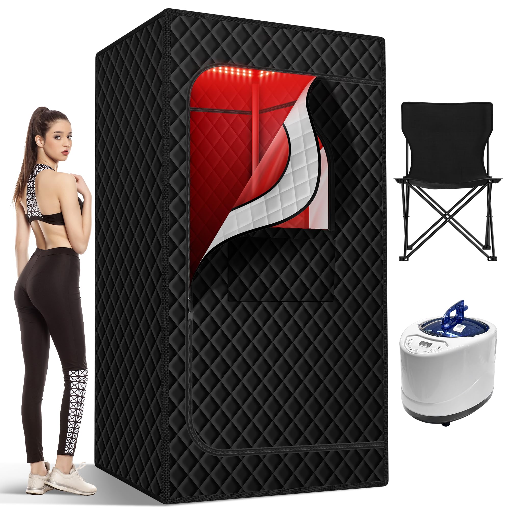 KASUE Portable Sauna Tent for Indoor&Outdoor Use