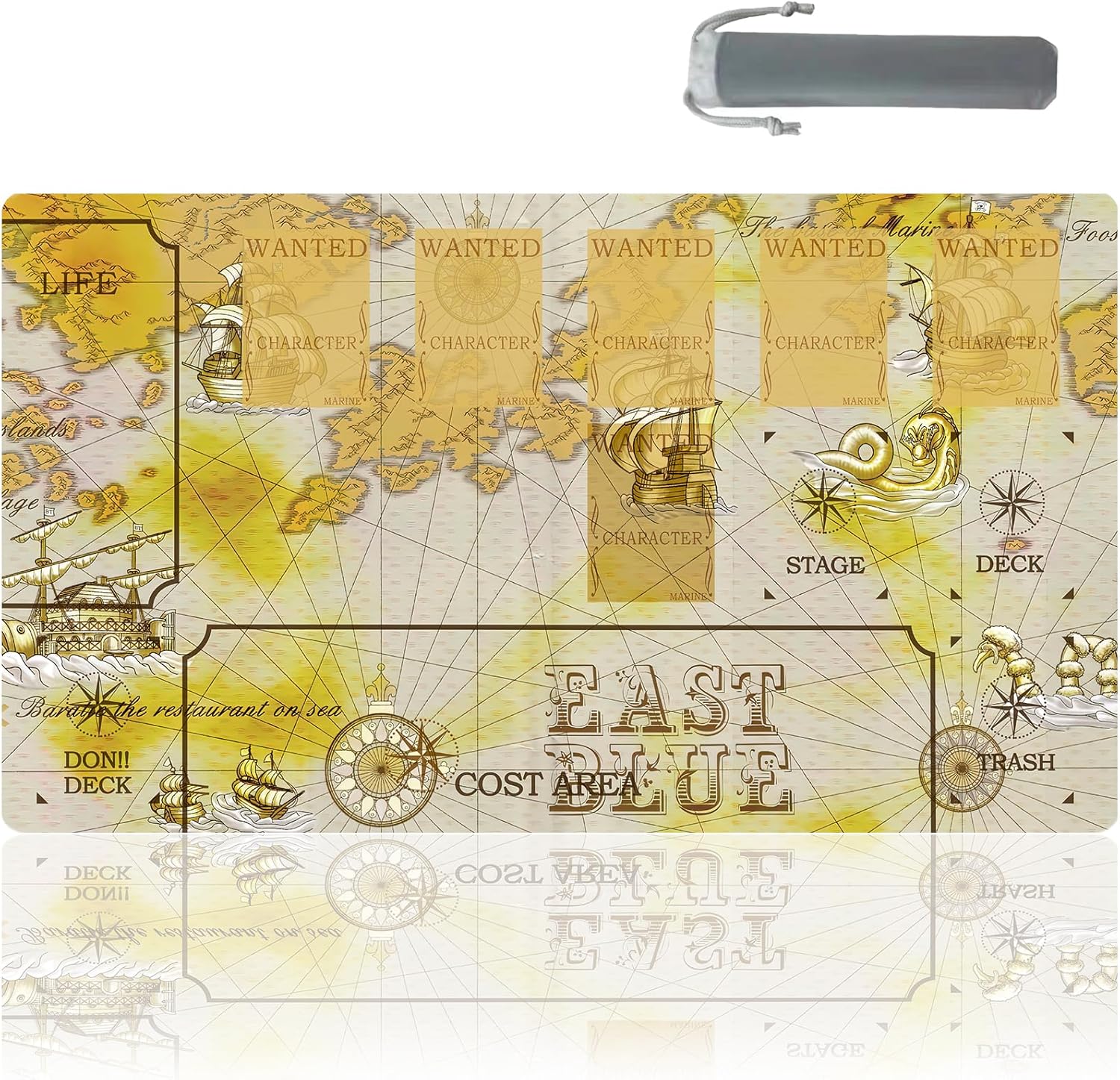 OPCG playmat Card Mat Duel Mat Gaming Competition Pad Card Binder Deck 23.6x13.7in