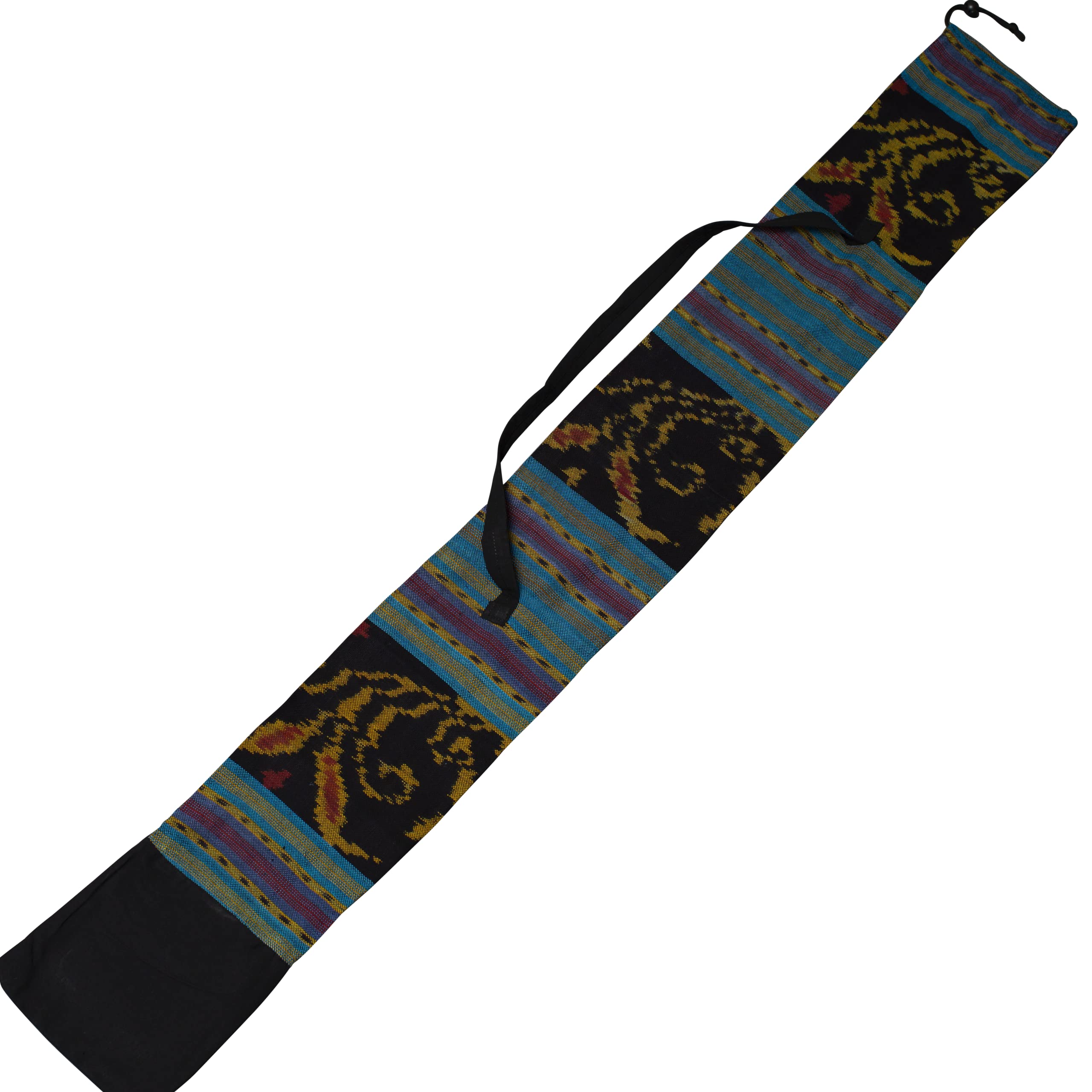 Didgeridoo aus Holz handbemalt mit Online-Kurs & Zirkularatmung