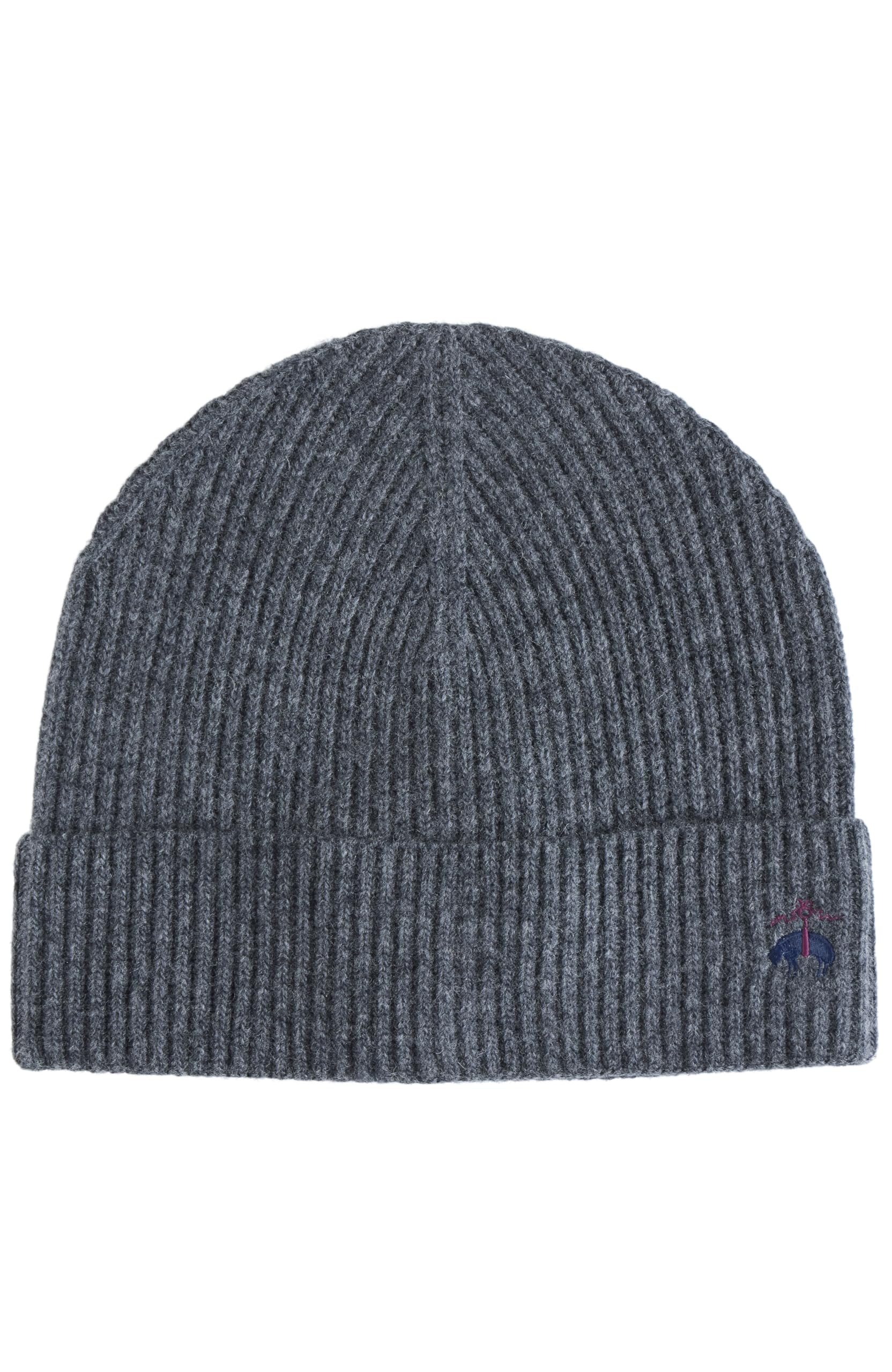 Brooks Brothers Mens Signature Wool Cashmere Knit Beanie