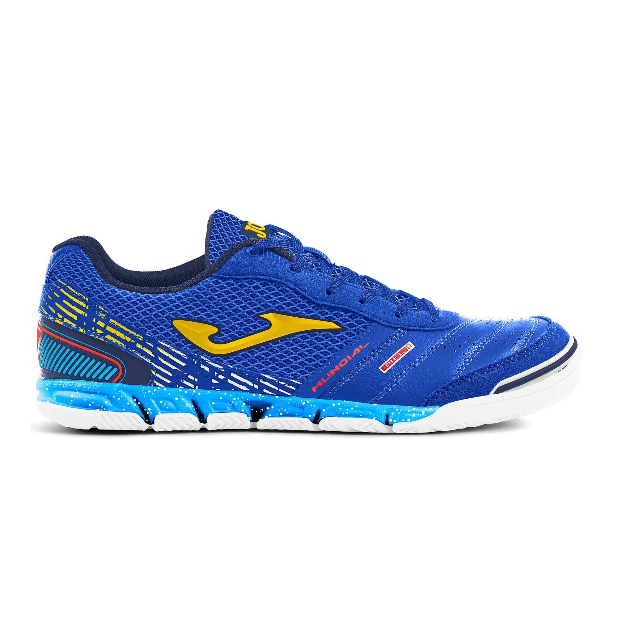 Joma Mundial 2304 IN MUNS2304IN, Mens Indoor Football Trainers, Blue, 42,5 EU