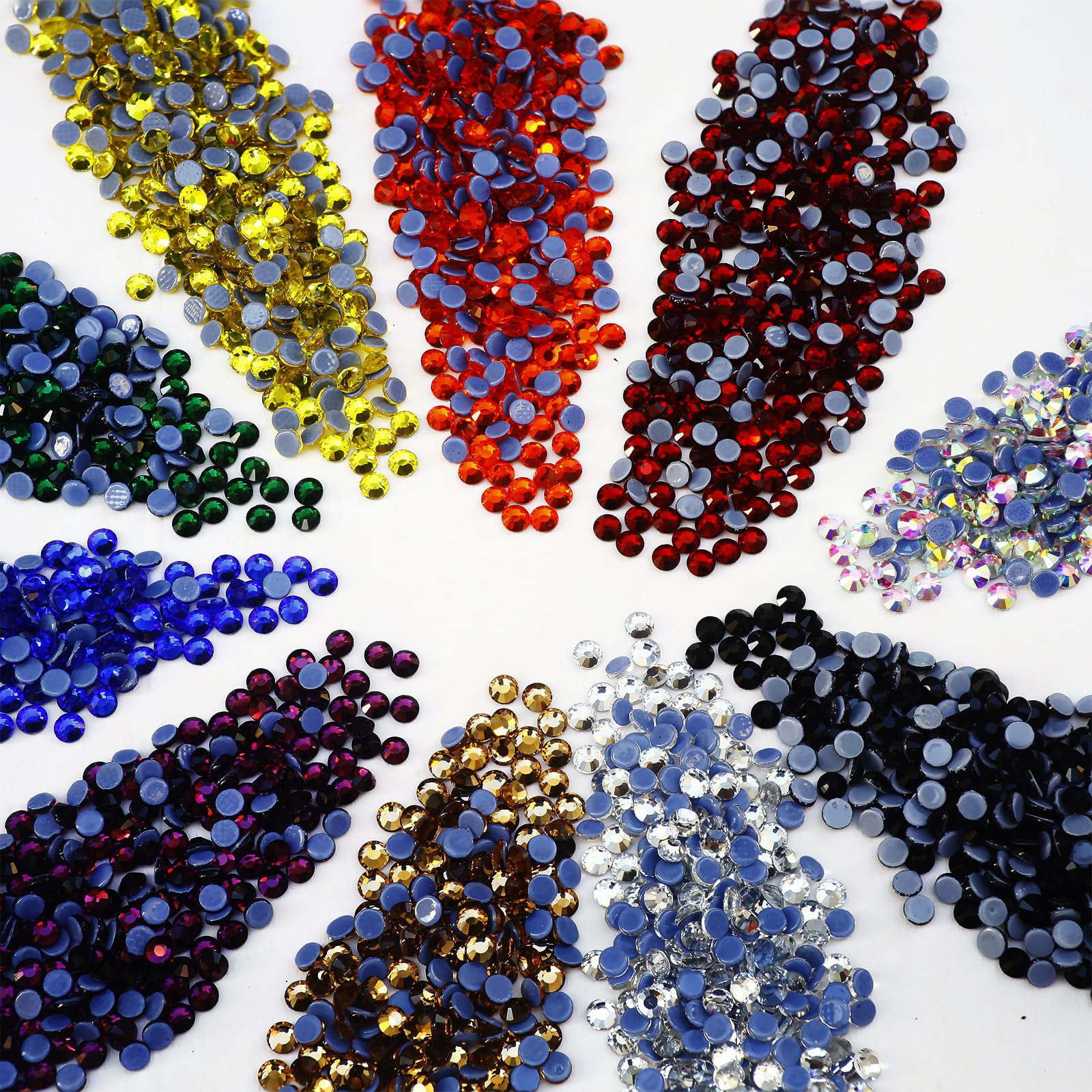 Bulk AB Hotfix Rhinestones - 14400 PCS -8