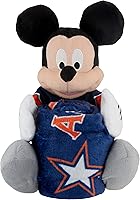Vista 11 de Northwest NCAA Unisex-Adult Character Hugger Pillow & Silk Touch Throw Blanket Set