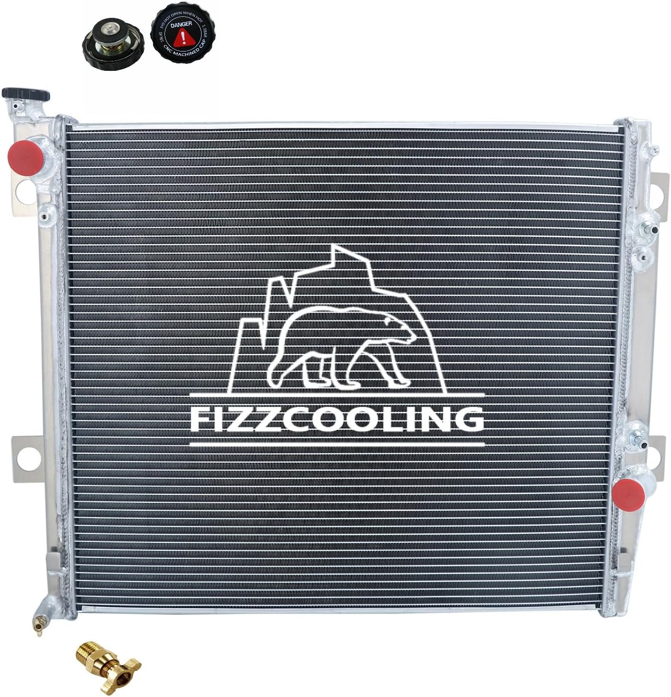 3 Row Aluminum Radiator For 2003-2009 07 Toyota 4Runner Lexus GX470 4.7L V8 AT, Replacement Radiator, aluminum radiator, radiadores