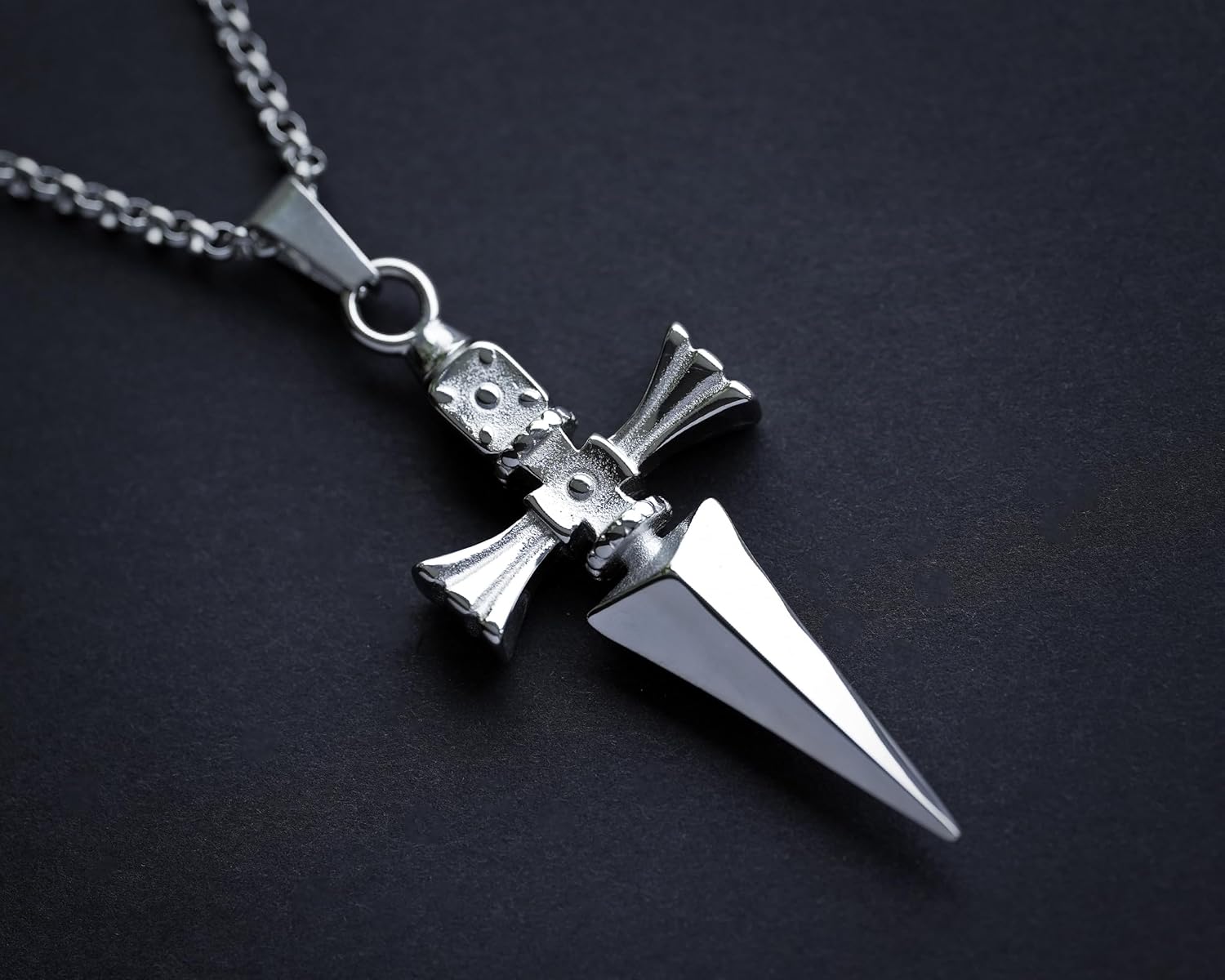 Judgement Chain Necklace Pendant Jewelry H x H Charm Big