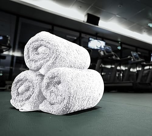 Miniatura 6 de Utopia Towels Juego de 24 paños de algodón  100% algodón hilado en anillo, paños de franela de alta calidad, altamente absorbentes y suaves al tacto