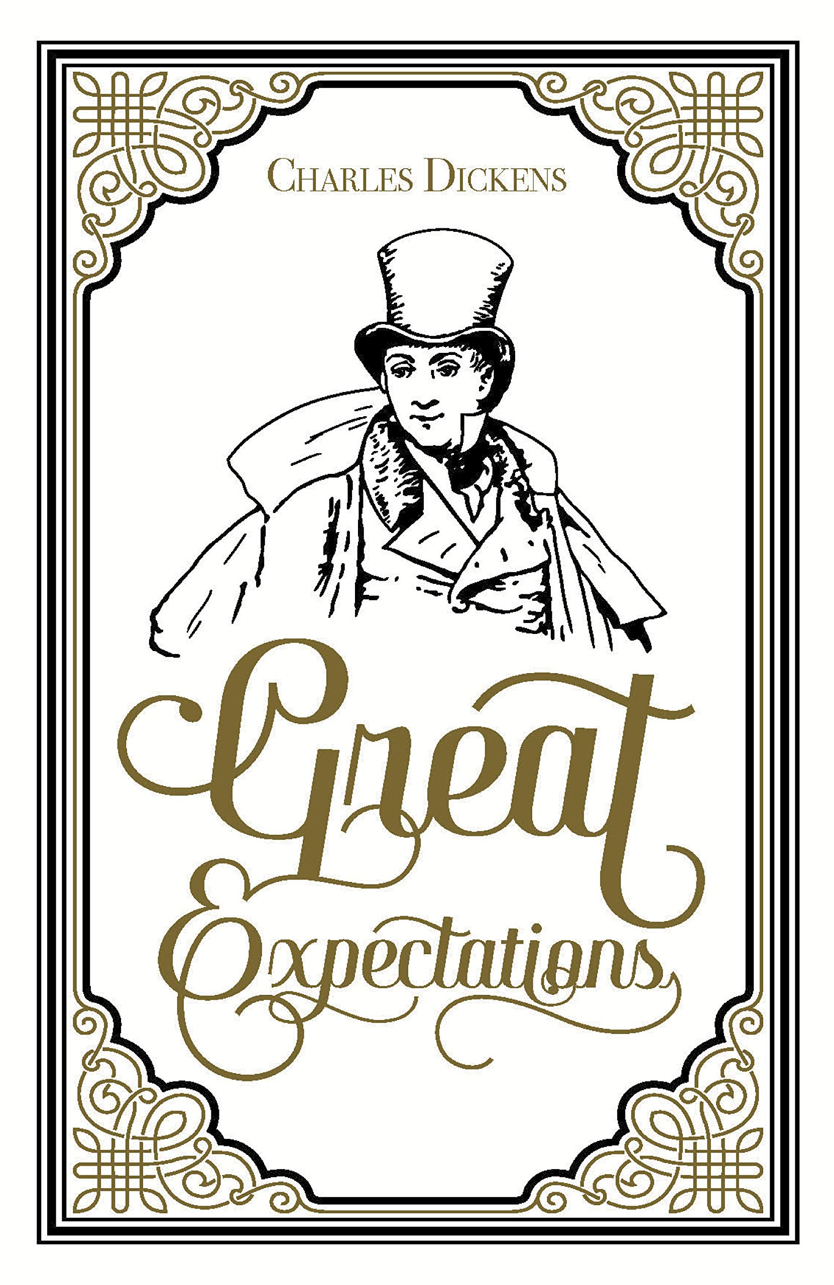 Great Expectations, Charles Dickens, (Classic Literature, Pip the Blacksmith Apprentice, Coming of Age Novel, Essential Reading) Ribbon Page Marker, Perfect for Gifting