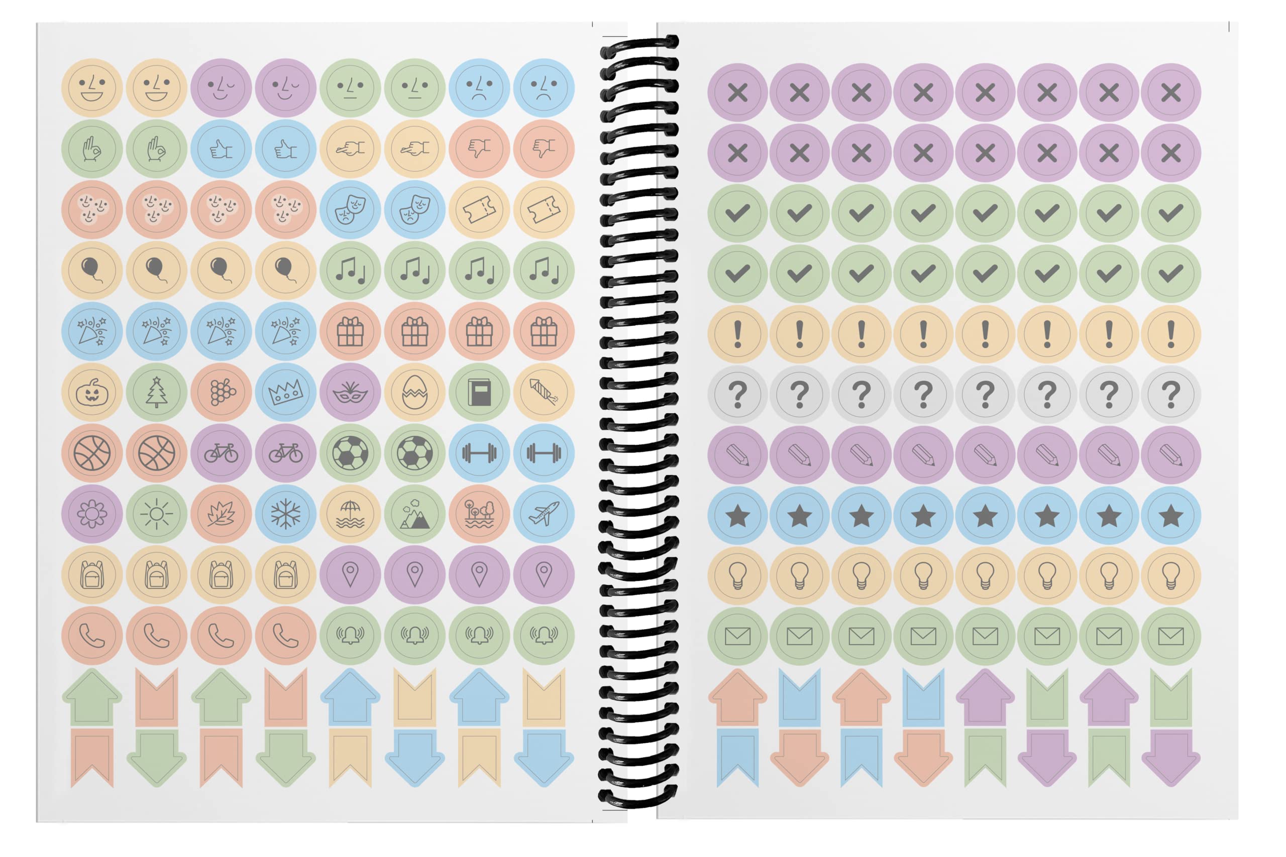 ADDITIO Schülerkalender 2026-27 | Universal | Tagesansicht | September 2026 bis August 2027 | 12,5 x 17 cm | Verschluss mit Gummizug | Stifthalter | Aufkleber | Spanisch | Grün