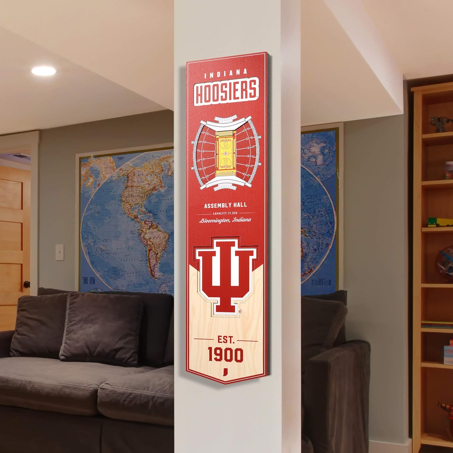 YouTheFan NCAA 3D StadiumView 8x32 Banner