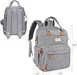 Diaper Bag Backpack RUVALINO Large Multifunction Travel Back Pack Maternity Baby Nappy Changing Bags