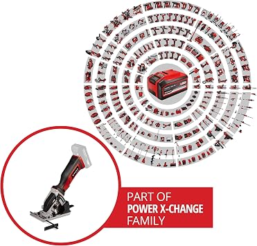 Einhell Akülü Mini Daire Testere TE-CS 18/89 Li-Solo 4331100