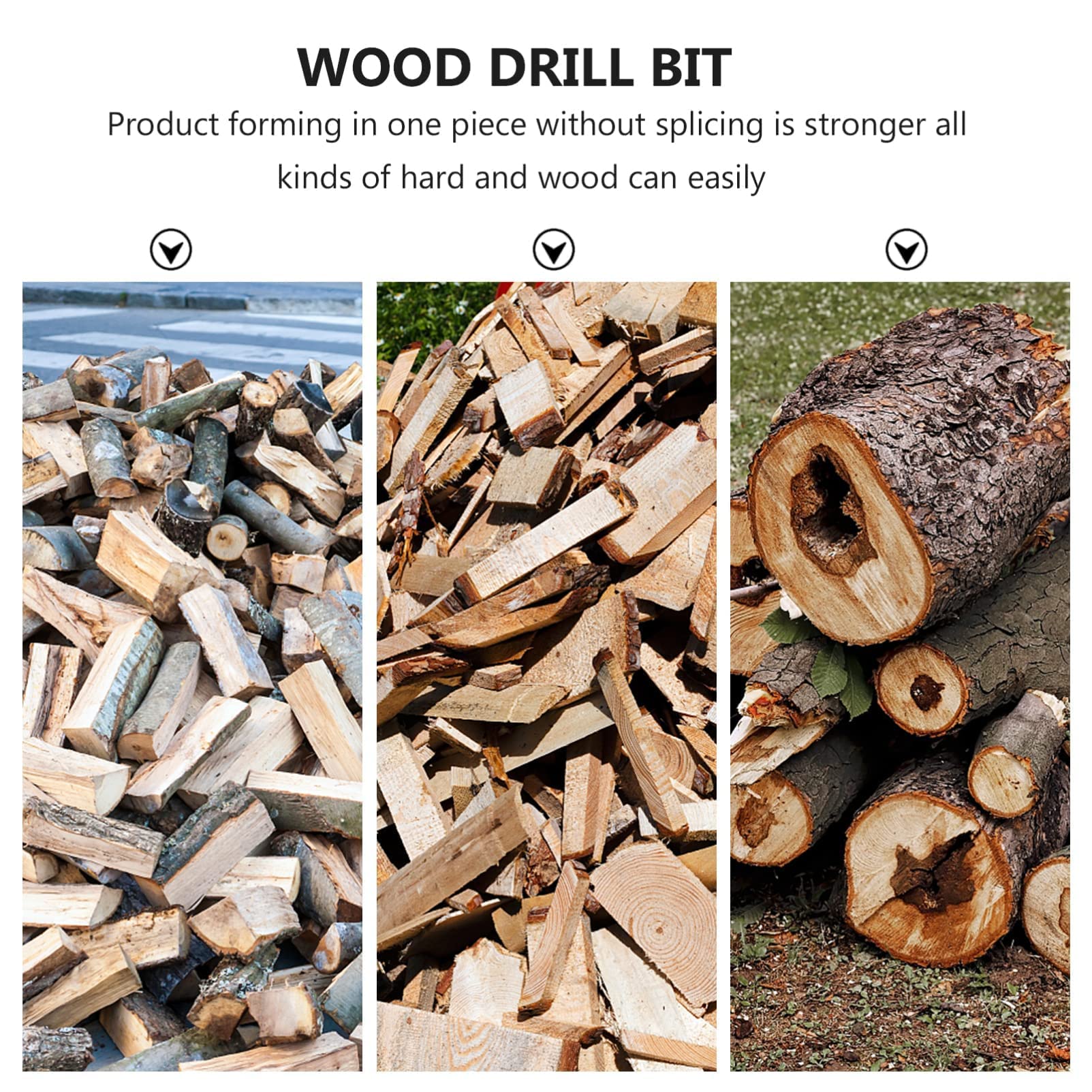 Spaccalegna A Trapano DOITOOL - Attrezzo Per Spaccare Legna Con Cono In Acciaio Ad Alta Durezza - Foto 11