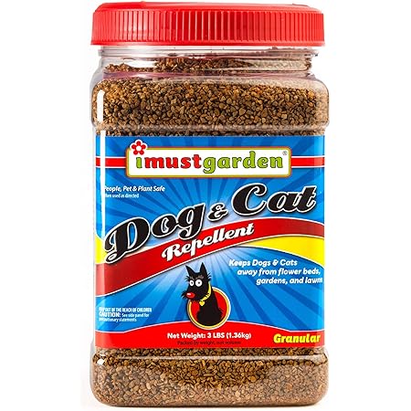 I Must Garden Dog & Cat Repellent - 3lb Granular - Natural & Pet Safe
