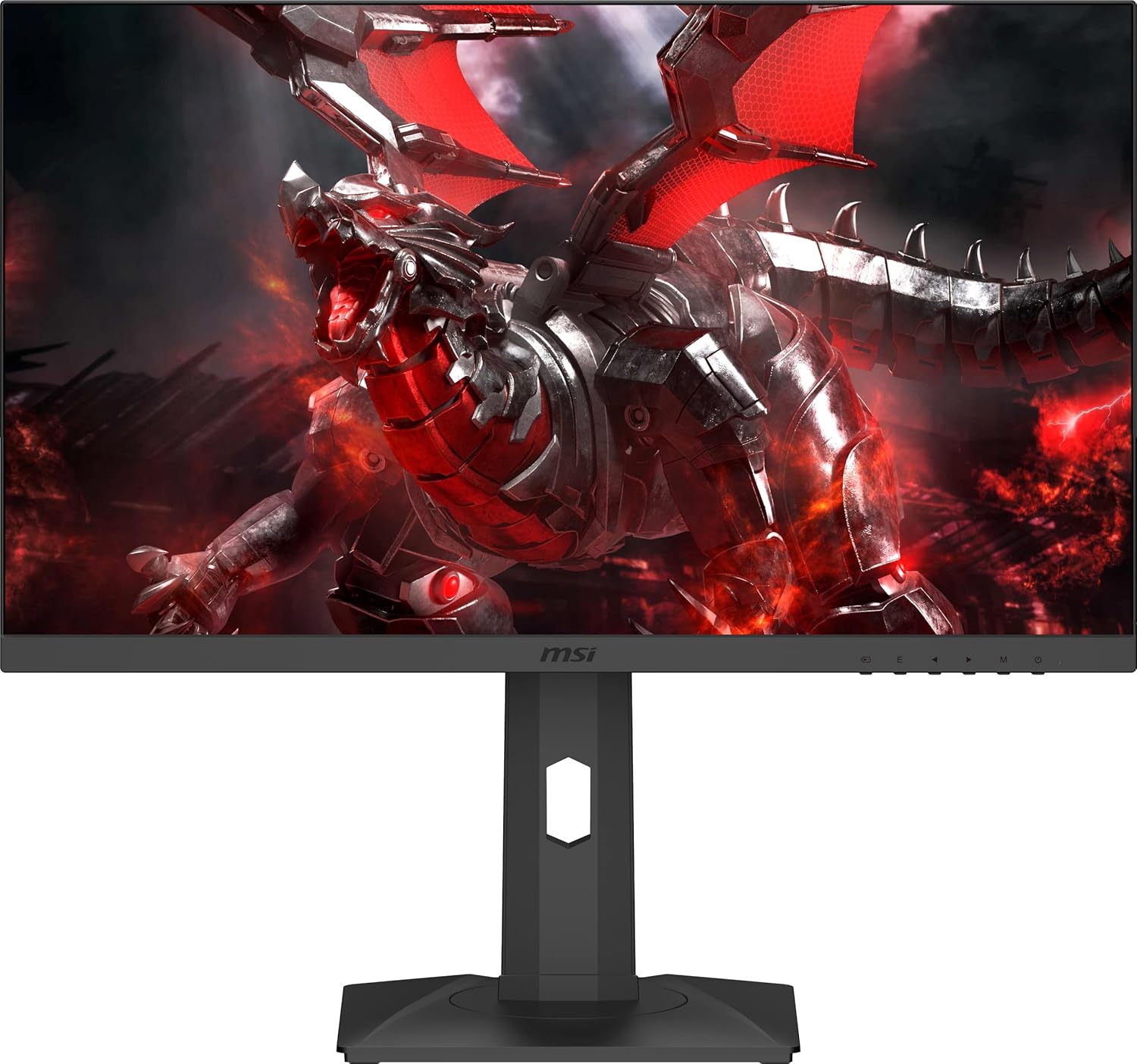 MSI Optix G251PF Monitor Gaming 24,5, 16:9 (FHD) 1920x1080, Rapid IPS, 165Hz, 1ms (GTG), G-SYNC Compatibile, HDR 400, Regolabile in altezza e inclinazione, MSI Gaming OSD, VESA 100x100mm MSI Optix G251PF Monitor Gaming 24,5, 16:9 (FHD) 1920x1080, Rapid IPS, 165Hz, 1ms (GTG), G-SYNC Compatibile, HDR 400, Regolabile in altezza e inclinazione, MSI Gaming OSD, VESA 100x100mm