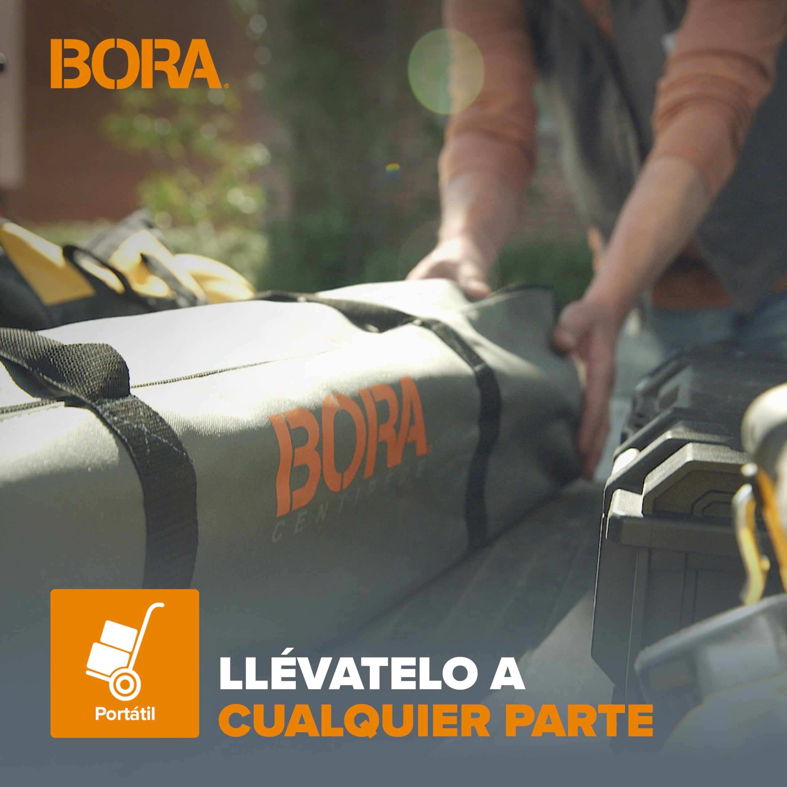 Bora Centipede CK9S Banco de Trabajo Plegable 4x4 ft | Caballete Plegable Portátil, Mesa Taller Resistente hasta 1588 kg