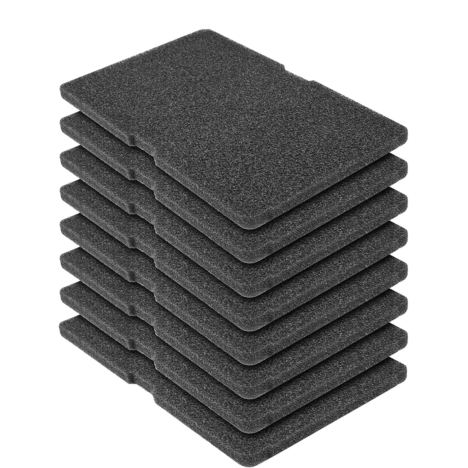 THE WHITE SHOP 8PCS Dryer filter Spare Compatible with Heat Pump Dryer, Sponge Filter for Tumble Dryer Accessory Tumble dryer evaporator filter sponge